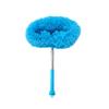 Fan Duster with Extension Rod Retractable Dust Brush Long Microfiber Dust Brush Reusable Washable Ceiling Cleaning Tool