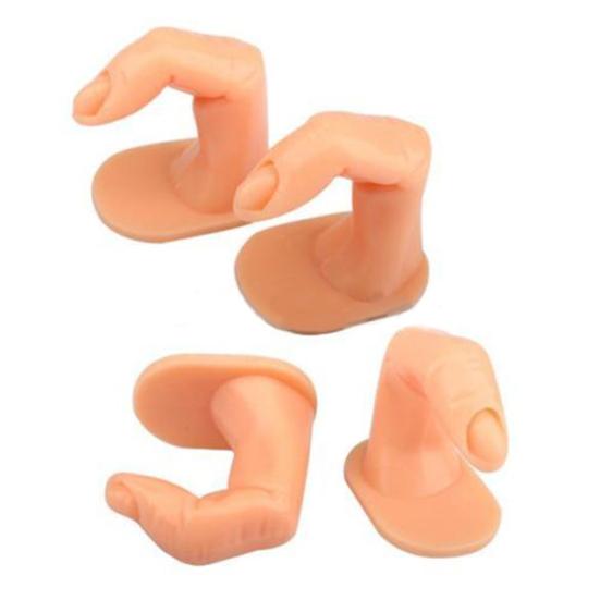 5ks Fingers Models Užitečné Falešné Tipy Nástroj pro trénování Finger Nail Art
