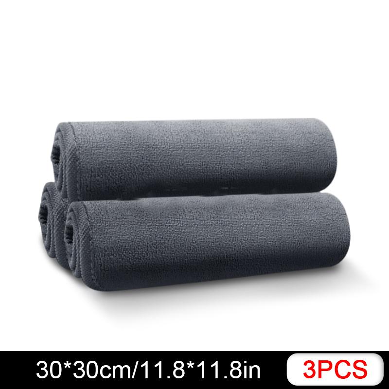 SEAMETAL Autowaschhandtuch 450GSM Mikrofasertuch Wasserabsorbierend Weich Trocknen Reinigungstuch Autopflege