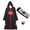 Halloween Cape Cloak Stand Collar Hooded Cosplay Costume for Anime Role Play