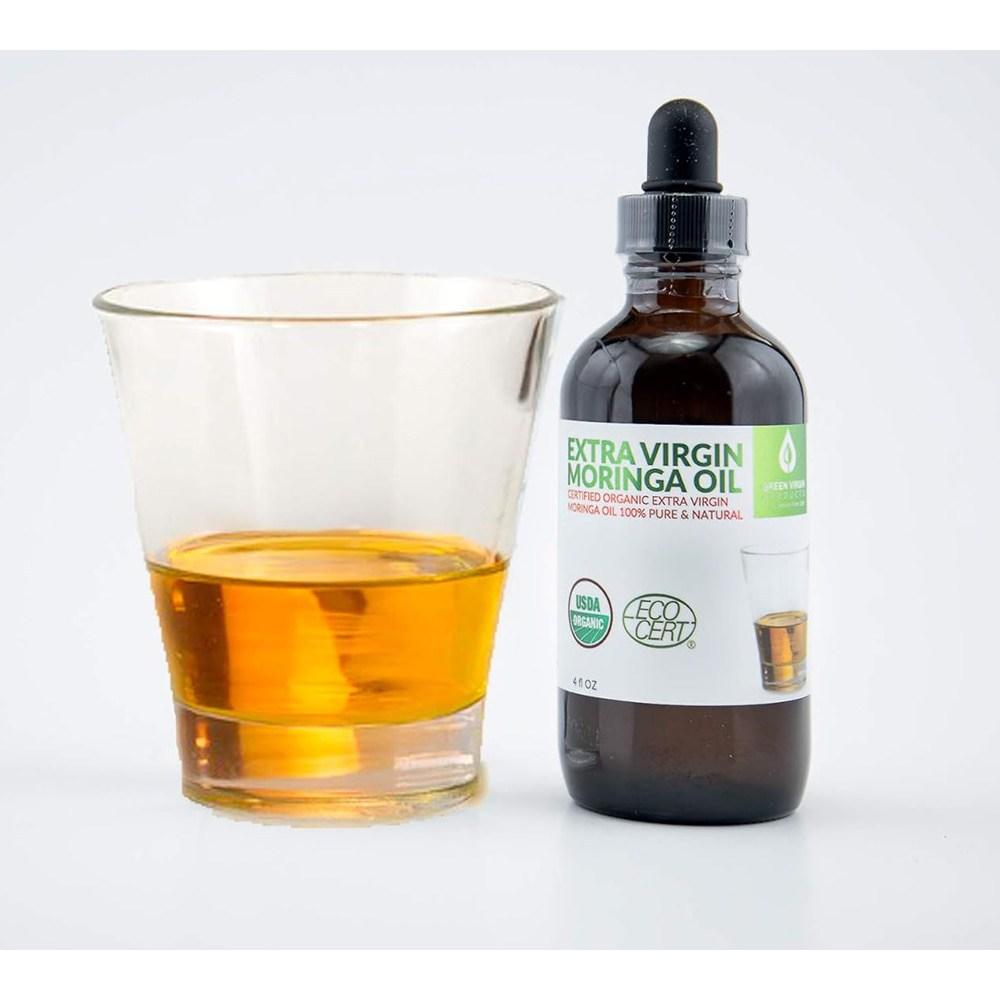 Green Virgin Products Olej MORINGA 4 fl oz, 1 jednostka