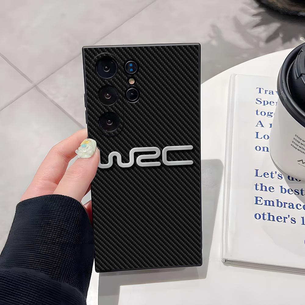 

WRC Rally Racing Logo Phone Case For Samsung S26 Ultra S25 Edge Ultra S23 S22 S21 S20 Ultra Plus S24 Fe Cover Samsung S20 Plus