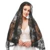 Lace Mantilla Veil Soft & Comfortable Exquisite Floral Design for Head Covering for Women Girls Church Veils for Chapels