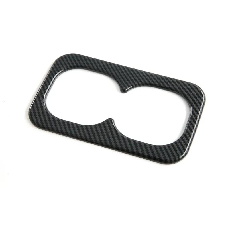 Cover For Mitsubishi Triton /l200  2024 Abs Autobon Fiber Seat Center Rear Water Cup Holder Frame Trim Interior Styling