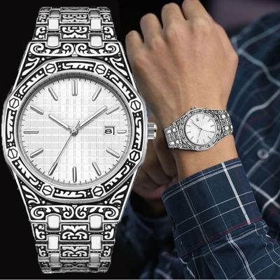 Fashion Design Heren Quartz Horloges Originele Hip Hop Stijl Man Horloges Beste Cadeaus Klok Voor Man, familie, Vriend