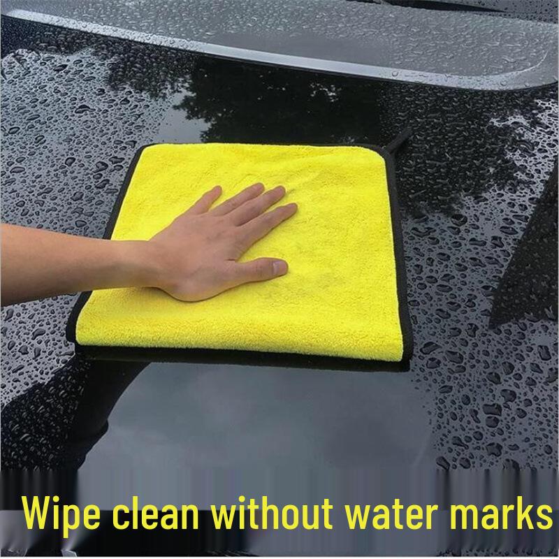 Lint-Free Absorbent Car Wash Towels - Thick, Non-Marking Cloth Set