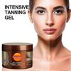 Waterproof Tanning Lotion for All Skin Types, Long-Lasting Bronze Color, Moisturizing & Non-Sticky Less