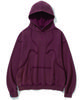 4 Symbol Salt Washing Incision Hood - Wine