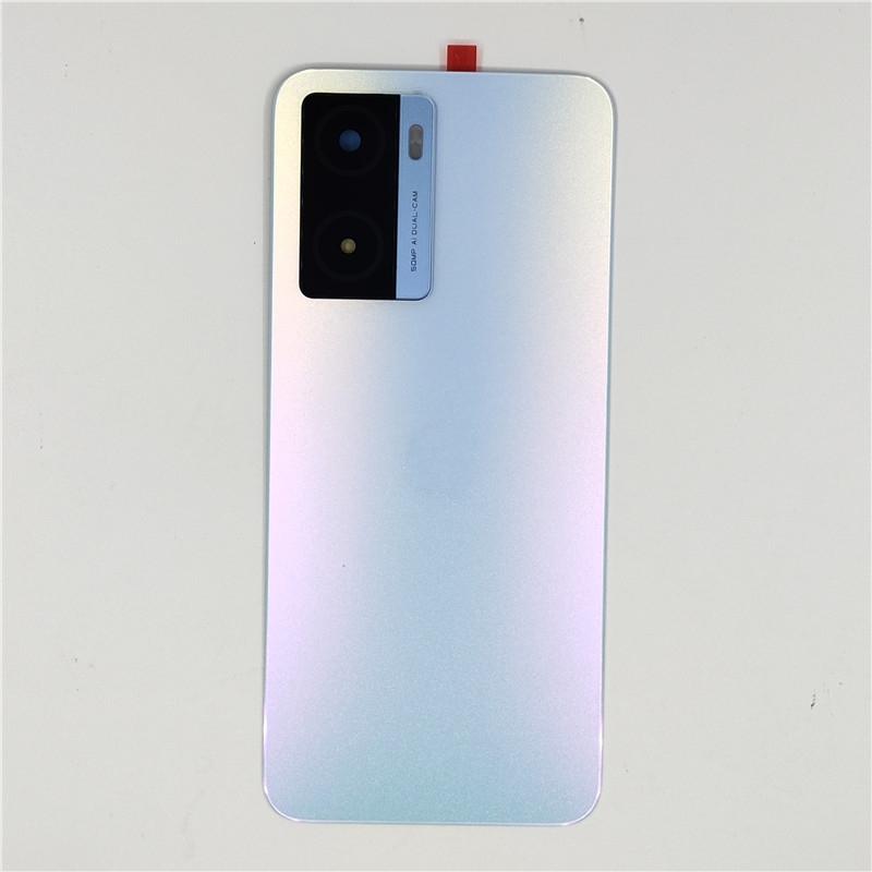 Задняя пластиковая крышка для OnePlus Nord N20 SE, задняя панель, дверца аккумулятора CPH2469, запчасти, задний корпус, стекло объектива камеры синий