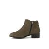Soda Women S chelSea Ankle bootS Green Alb404 Gn69  3.5cm 