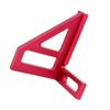 Durable Metal T-Square with 45° and 90° Angles - Precision Layout Tool for Woodworking, Drafting, and Construction, Woodworking T-Square