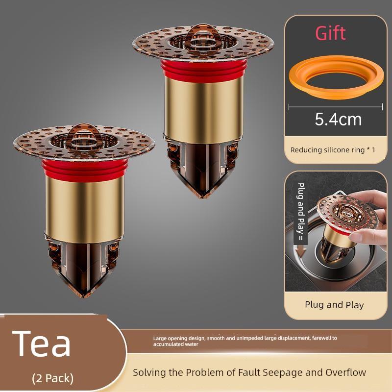 Magnetic Suction Fault Floor Drain Extension Pipe Toilet Sewer Dislocation Long Inner Core Insect-Proof Odor Preventer Neutral