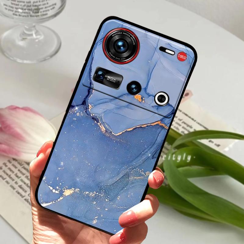 For ZTE Nubia Z70 Ultra 5G Case NX733J Shockproof Soft TPU Silicone Phone Cover For ZTE Nubia Z60S Pro 5G Z50S Pro Bumper Fundas