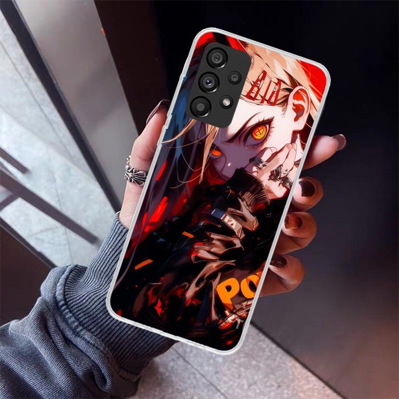 C-Chainsaw Mans Power Phone Case For Samsung Galaxy A17 A57 A37 A16 A26 A36 A56 A15 A25 A35 A55 A14 A13 A54 A53 A34 A24 A33 A23
