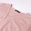 V-neck Women's Hospital Scrub Suit with Short Sleeves and Printed Design