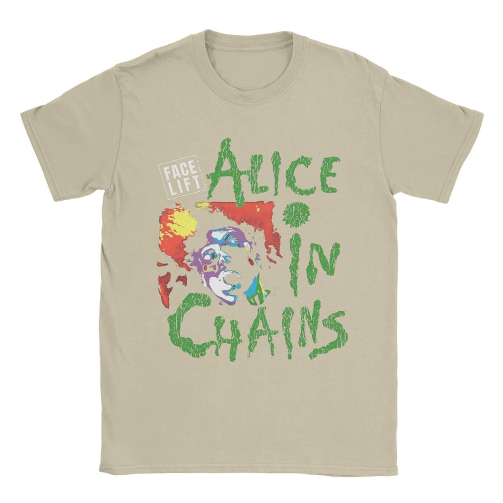 2026 New Hot Sale Alice in Chains Rock Band Tour 91 Apparel Men Women T Shirts Cotton Tee Printed Tops Oversized Unisex Tshirt
