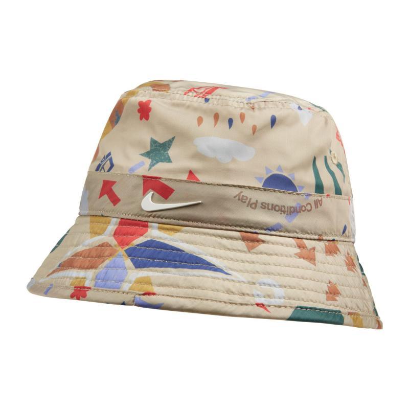 

Nike Kids AC Graphic Print Bucket Hat Brown Casual FB3383-252 F