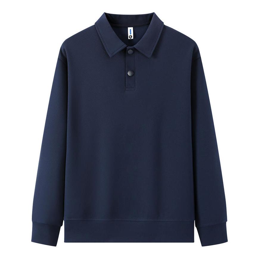 Business Casual Outdoor POLO-Pullover Herbst Einfarbig Revers Langarm Hoodie Paar-Outfit Herren und Damen Modisches Hoodie Boutique Top