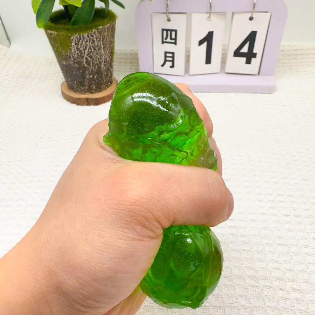 Honeycomb Maltose Squishy Toys Stress Relief Slow Rebound Square Ice Skin Maltose Squeeze Fidget Toys for Kids Adult Gifts