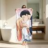 Youth Romance Anime M-My Dress Up Darling Towel Microfiber soft Beach Towel for Travel Fitness Sauna Bathing Camping
