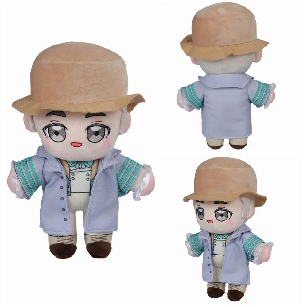 20CM Angle Aziraphale Devil Crowley Plush Mascot TV Good Cosplay Omens Fantasy Puppet Costume Accessory Birthday Gifts Decor