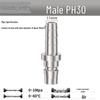 C-type Self-locking Pneumatic Quick Connector - Air Hose & Air Gun Male/Female Quick Connect Plug Accessories