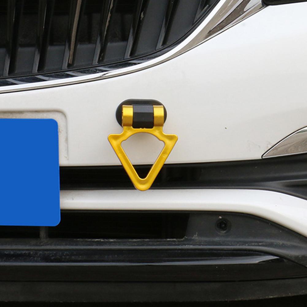 2 designy styling auta háčky na přívěs samolepka dekorace auto zadní přední přívěs simulace závodní vozidlo tažný hák