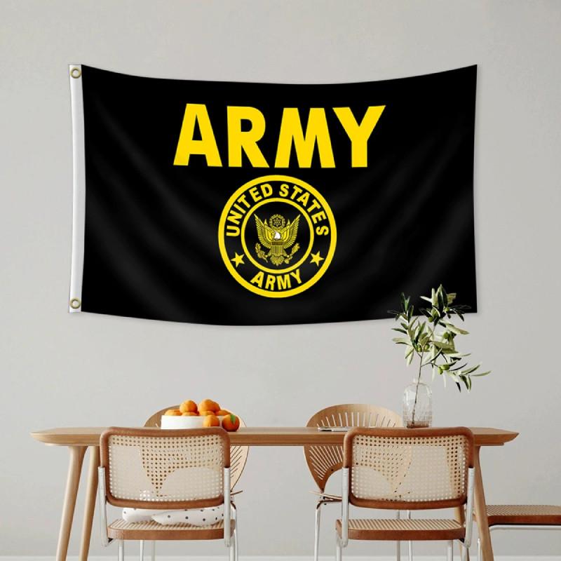 States Army United Pattern Printing Military Flags Outdoor Decoration Gifts