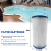 Pool Filter Cartridge Pool Filter Vacuum Cleaner Easy To Replace Type A Or C Pool Filter Cartridge For Swimming Pool Daily Care