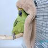 Warm Bird Perch Cover Cave Shed Small Pet Warm Hut Cage Tent for Cockatiels