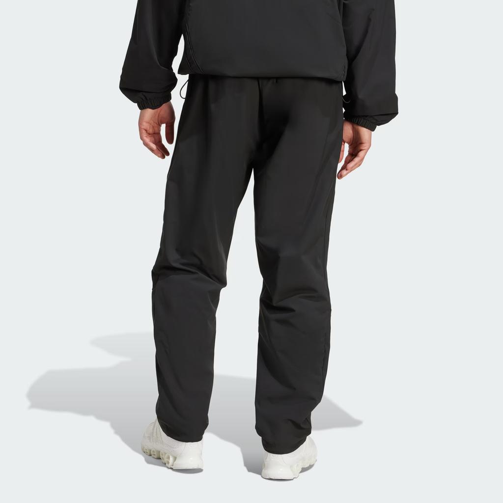 Adidas Solid Color Straight Loose Casual Pants Men bottoms Black KA0596