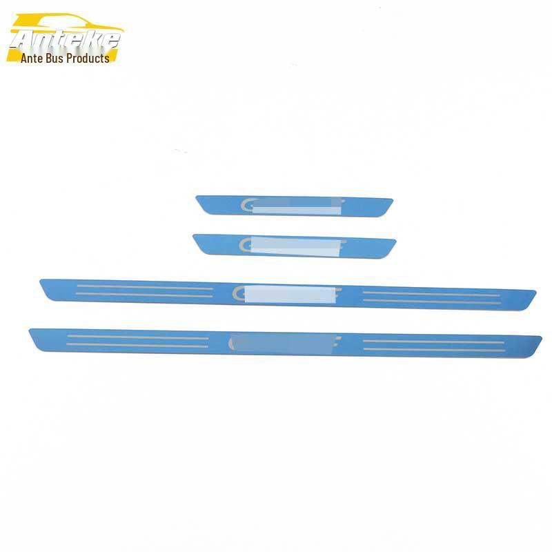 Golf 8 Door Sill & Bumper Trunk Welcome Pedal Bright Strips - 21 Model