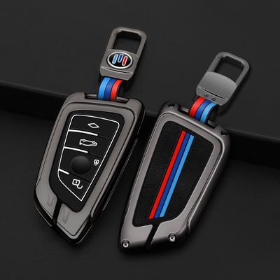 Kovový kryt pouzdra na klíček na auto pro BMW X1 X3 X5 X6 X7 G20 G30 G05 F15 F16 1 3 5 7 Řada F01 F02 G11 F48 F39 Keyless