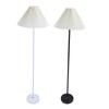 Modern Floor Lamp Multipurpose Stylish Minimalist Fabric Round Lamp Shade Standing Lamp for Living R
