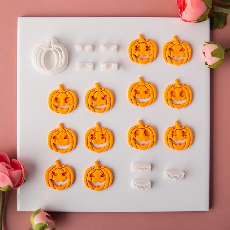 DIY Earrings Cutting Mold Soft Pottery Clay Cutter Plastic Clay Earring Cutters