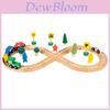 Wooden Childrens Train Track Toy For Creative Play And Development