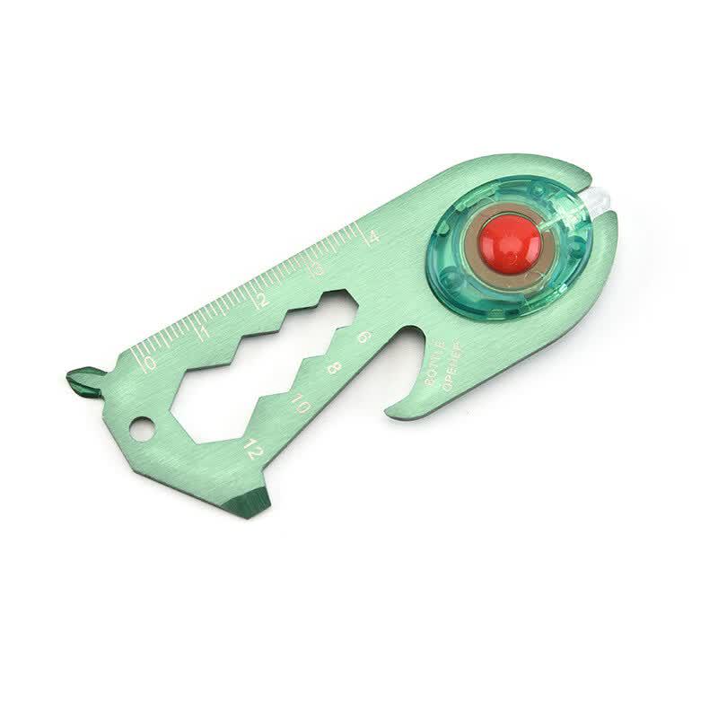 Jiemengzhe Fishbone Multi-tool Card with Light