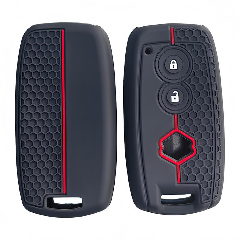 Silicone Keyless Holder For Suzuki Grand Vitara Sx4 S-Cross Xl-7 Kuyucha Sch4 Swift 2007-2010 Car Key Case Cover Shell Fob