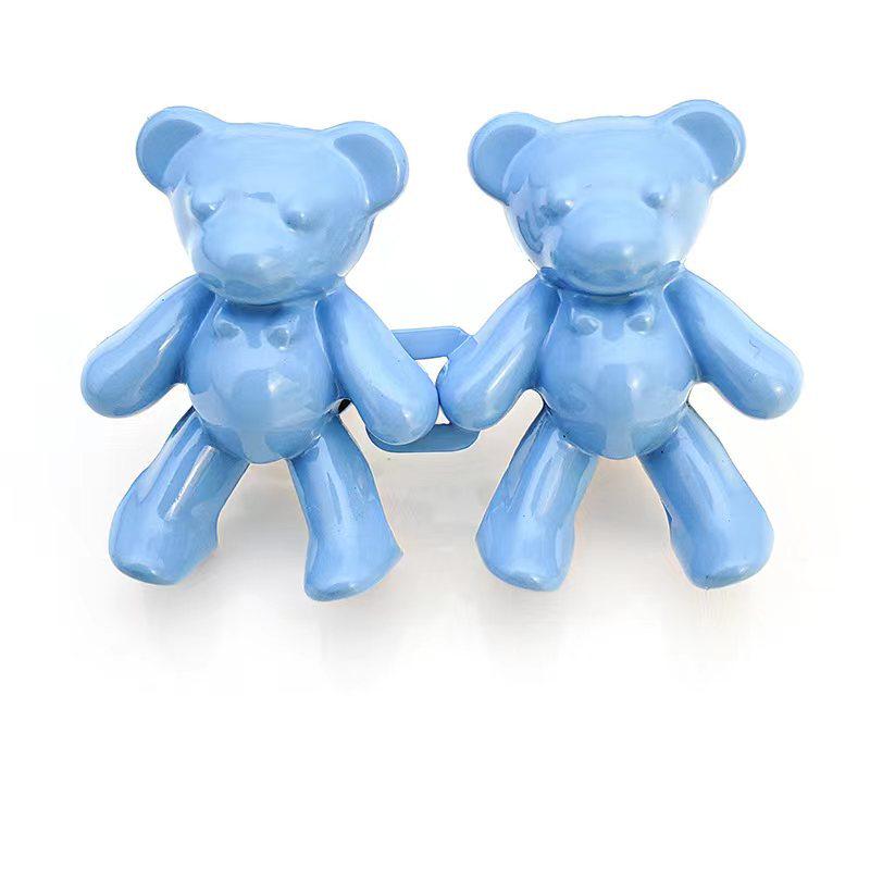 Adjustable Bear Waist Buckle Skirt Decor