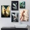Beautiful Guardian Angel Poster Vintage Timeless Angelic Spiritual Prints Canvas Painting Girly Wall Art Picture Home Room Decor