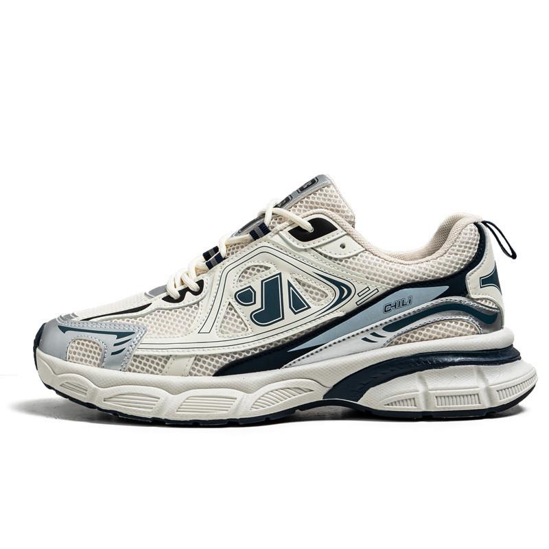 Dad shoes men's casual low-top mesh travel shoes fashion height increase thin men's shoes sports running shoes