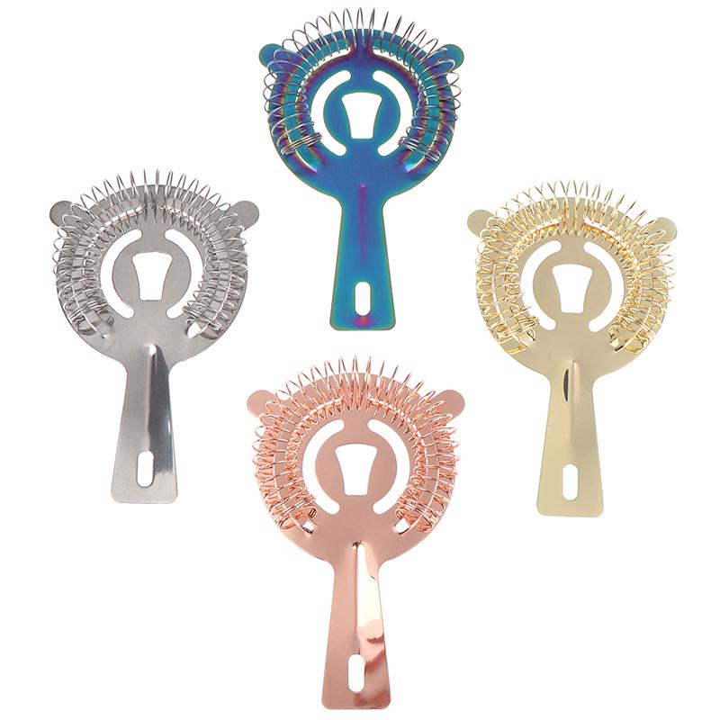 Stainless Steel Cocktail Shaker Bar Ice Strainer Wire Mixed Drink Bartender Professional Tool Bar Accessories