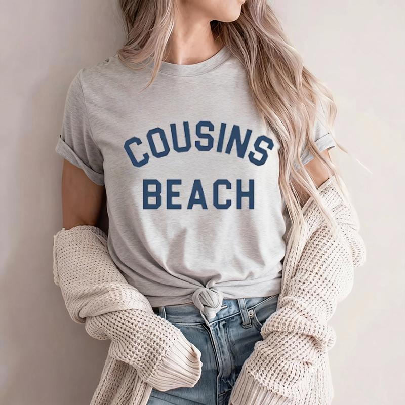 The Summer I Turned Pretty Neven Strand T-shirt Dames Meisje Ronde Hals Zomer Shirt Cadeau voor Fans