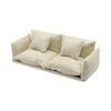 1/12 Scale Couch Model Modern Miniature Sofa Realistic Wooden Dollhouses Furniture For Bedroom Living Room