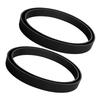 Pack of 2 Propane Tank Base Holder Rings Cylinder Stability Support Propane Accessory Rubber Cylinder Protective Base