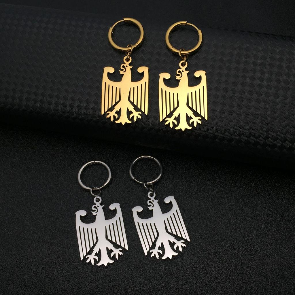 Stainless Steel German Eagle Necklace for Women - Simple and Stylish