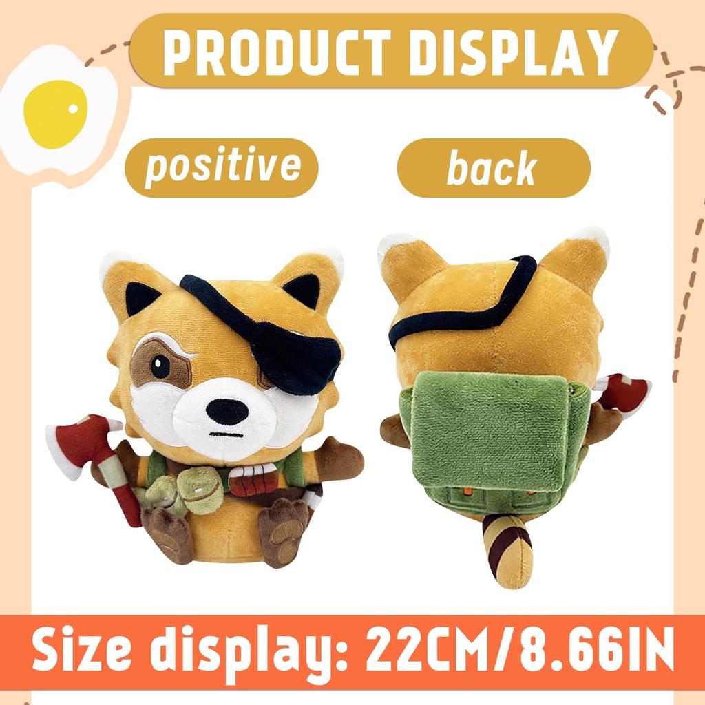 Steadfast Spiffo Plush Plush Toy Dolls Around The Game, The Best Choice For Children'S Friends