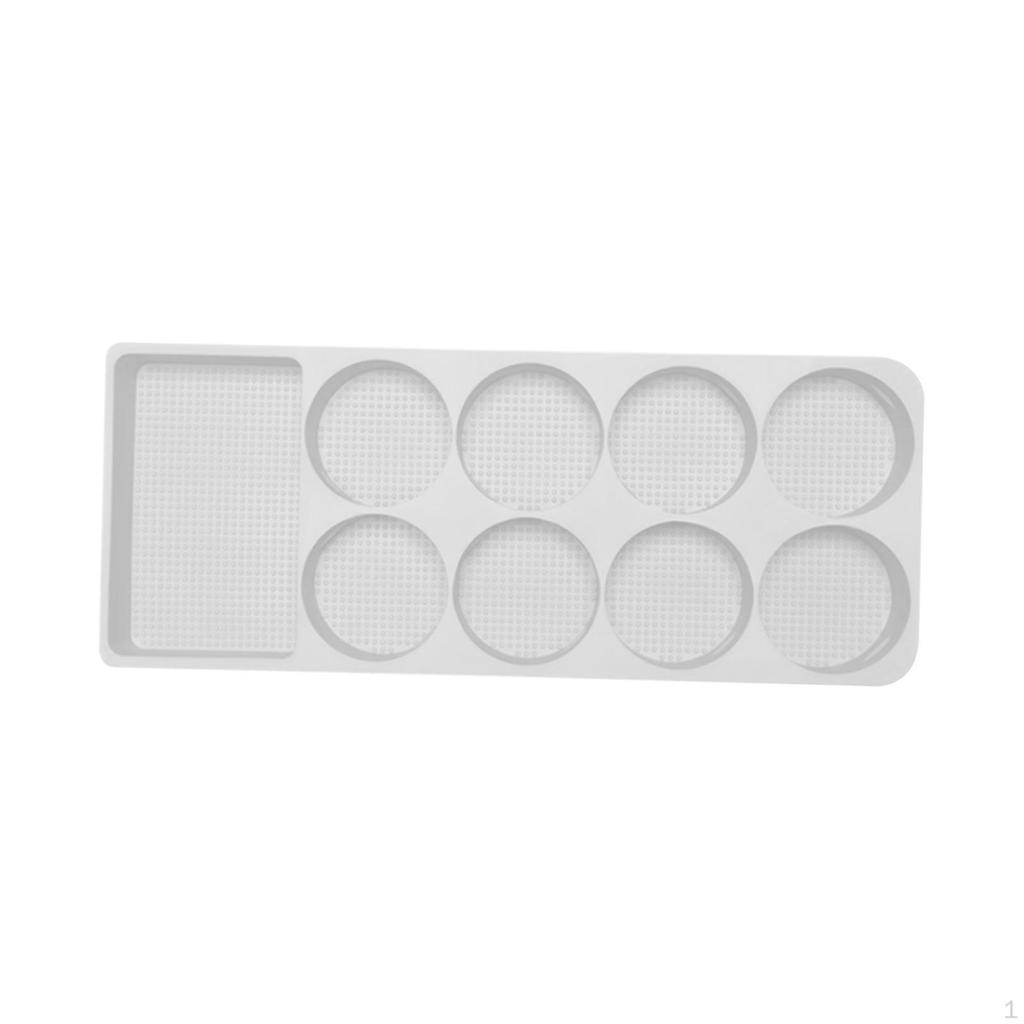 Auto Becherhaltermatte Kühlschrank Aufbewahrungsbox Abnehmbare Getränke Getränk