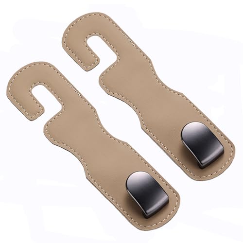 

ZOLEFEL Крючок на подголовник, Крючок для багажа в автомобиль, Крючок на сиденье автомобиля, Легко устанавливаемый крючок на подголовник автомобиля, Сверхпрочный, Можно использовать спереди или сзади сиденья, Магазин