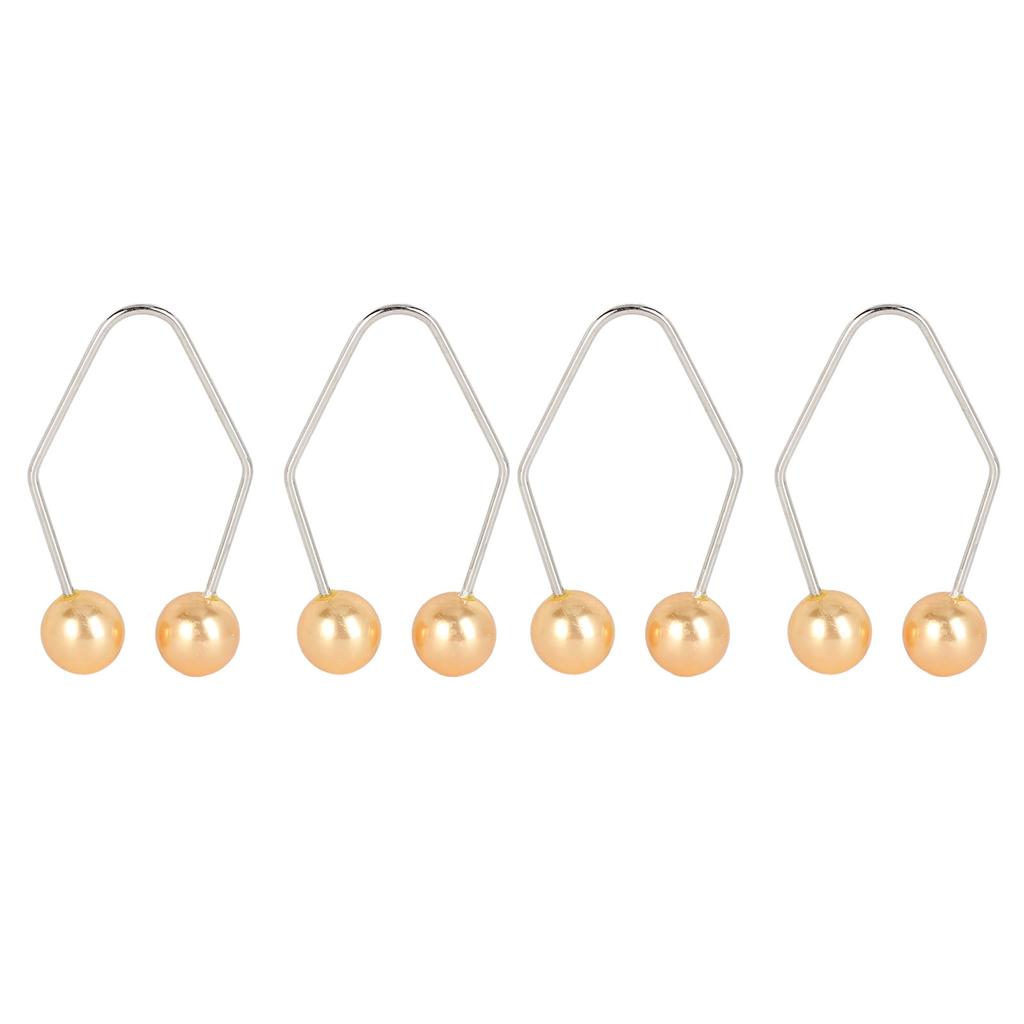 2 Pairs Dimple Makers for Face Cheeks Muscle Exercise Piercing Free Stainless Steel Easy To Wear